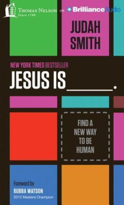 Cover for Judah Smith · Jesus Is Find a New Way to Be Human (CD) (2013)