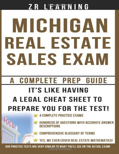 Michigan Real Estate Sales Exam - Zr Learning Llc - Bücher - CreateSpace Independent Publishing Platf - 9781497320413 - 11. März 2014