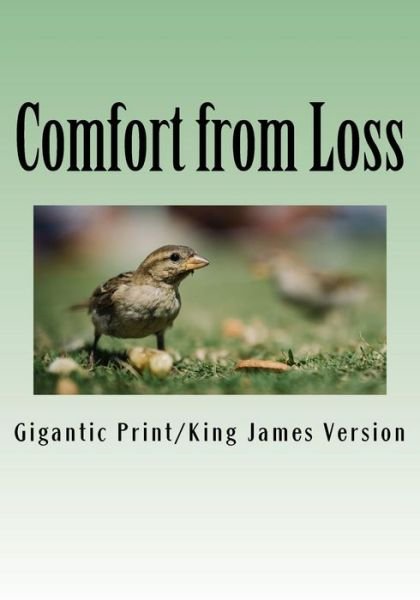 Cover for Gigantic Print / King James Version · Comfort from Loss (Paperback Bog) (2017)