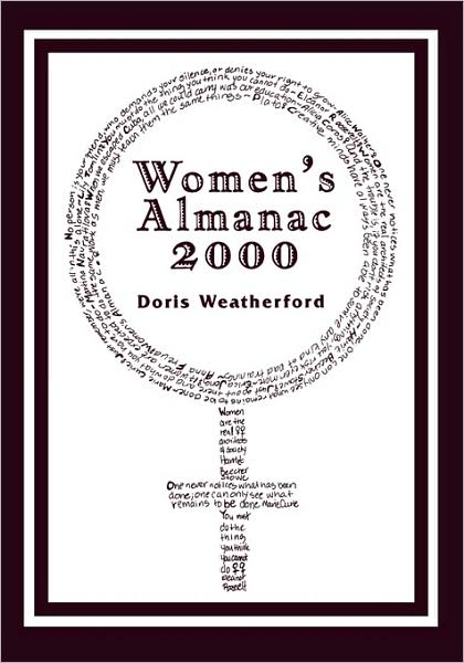 Women's Almanac 2000 - Doris Weatherford - Books - Oryx Press Inc - 9781573563413 - June 19, 2000