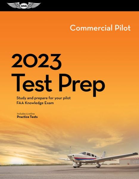 Cover for ASA Test Prep Board · 2023 Commercial Pilot Test Prep (Paperback Book) (2022)