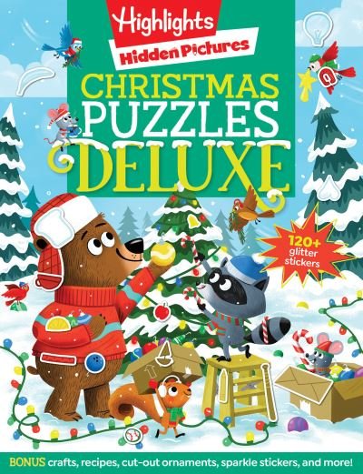 Cover for Highlights · Christmas Puzzles Deluxe - Highlights Hidden Pictures (Pocketbok) (2022)