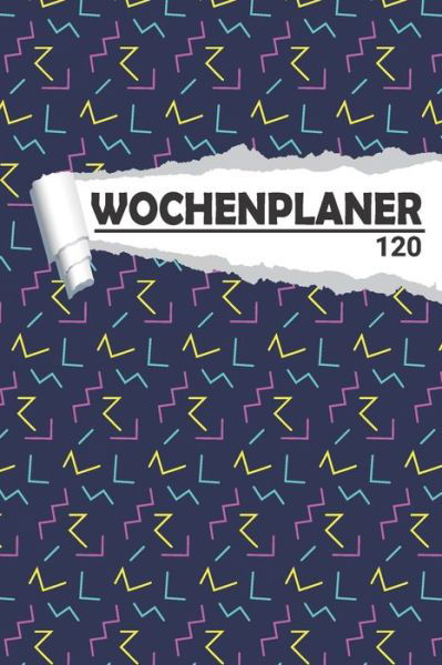 Cover for Aw Media · Wochenplaner Neon Memphis (Pocketbok) (2020)