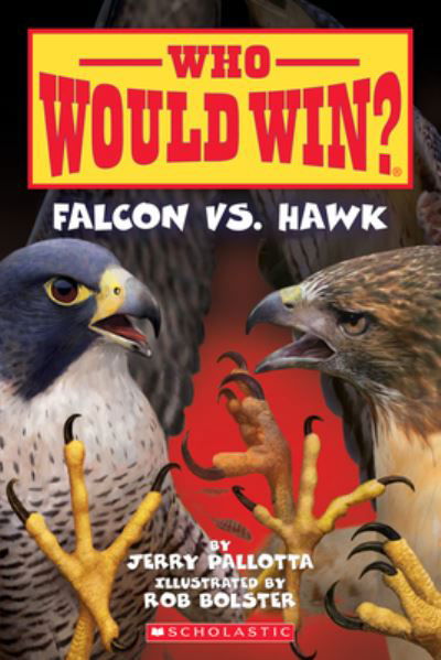 Cover for Jerry Pallotta · Falcon vs. Hawk (Who Would Win?) (Innbunden bok) (2019)