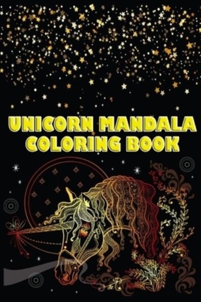 Cover for Masab Coloring Press House · Unicorn Mandala Coloring Book (Taschenbuch) (2019)