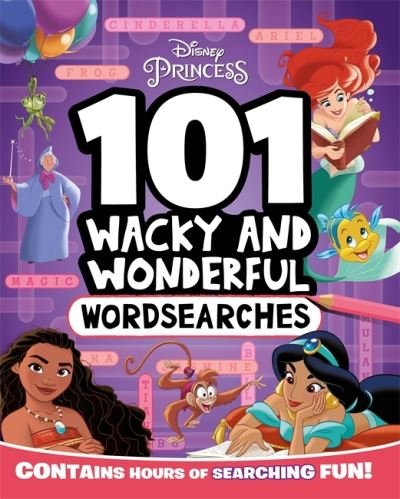 Cover for Walt Disney · Disney Princess: 101 Wacky and Wonderful Wordsearches (Paperback Book) (2021)