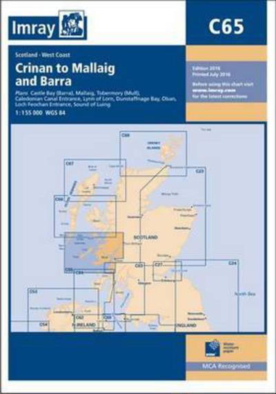 Cover for Imray · Imray Chart C65: Crinan to Mallaig and Barra (Paperback Book) [New edition] (2016)