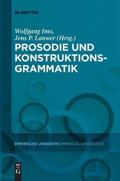 Cover for Wolfgang Imo · Prosodie und Konstruktionsgrammatik (Paperback Book) (2022)
