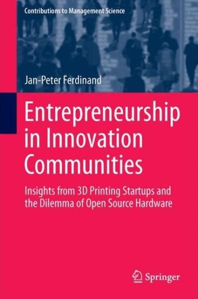 Cover for Ferdinand · Entrepreneurship in Innovation Communities (Buch) [1st ed. 2018 edition] (2017)