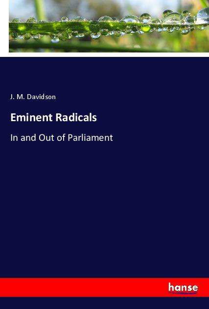 Cover for Davidson · Eminent Radicals (Book)