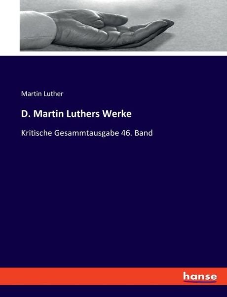 Cover for Martin Luther · D. Martin Luthers Werke (Paperback Book) (2021)