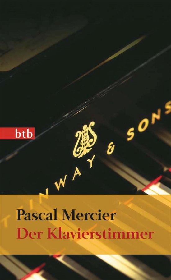 Cover for Pascal Mercier · Btb.74041 Mercier.klavierstimmer (Bok)