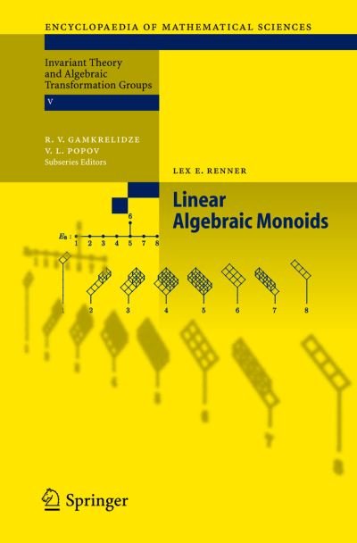 Cover for Lex E. Renner · Linear Algebraic Monoids - Encyclopaedia of Mathematical Sciences (Hardcover Book) [2005 edition] (2005)