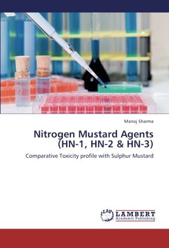 Cover for Manoj Sharma · Nitrogen Mustard Agents (Hn-1, Hn-2 &amp; Hn-3): Comparative Toxicity Profile with Sulphur Mustard (Paperback Book) (2013)