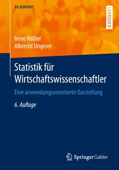 Cover for Rößler · Statistik für Wirtschaftswissens (Book) (2019)