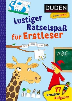 Cover for Frauke Nahrgang · Duden Leseprofi  Lustiger Rätselspaß für Erstleser, 1. Klasse (Buch) (2023)