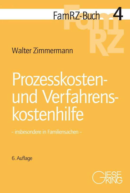 Cover for Zimmermann · Prozesskosten- und Verfahren (Book)