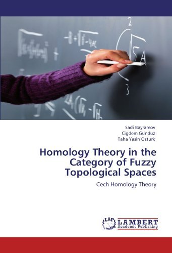 Cover for Taha Yasin Ozturk · Homology Theory in the Category of Fuzzy Topological Spaces: Cech Homology Theory (Paperback Book) (2012)