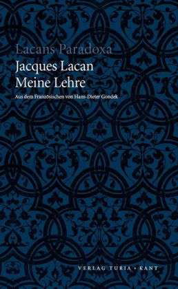 Cover for Lacan · Meine Lehre (Bog)