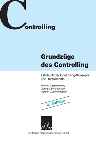 T. Czenskowsky · Grundzüge d.Controlling (Book) (2010)