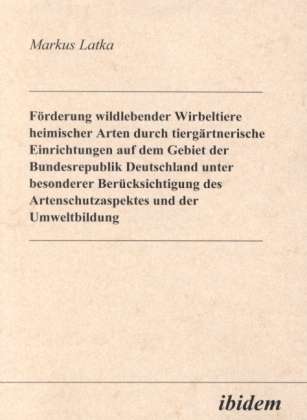 Cover for Latka · Förderung wildlebender Wirbeltier (Book)