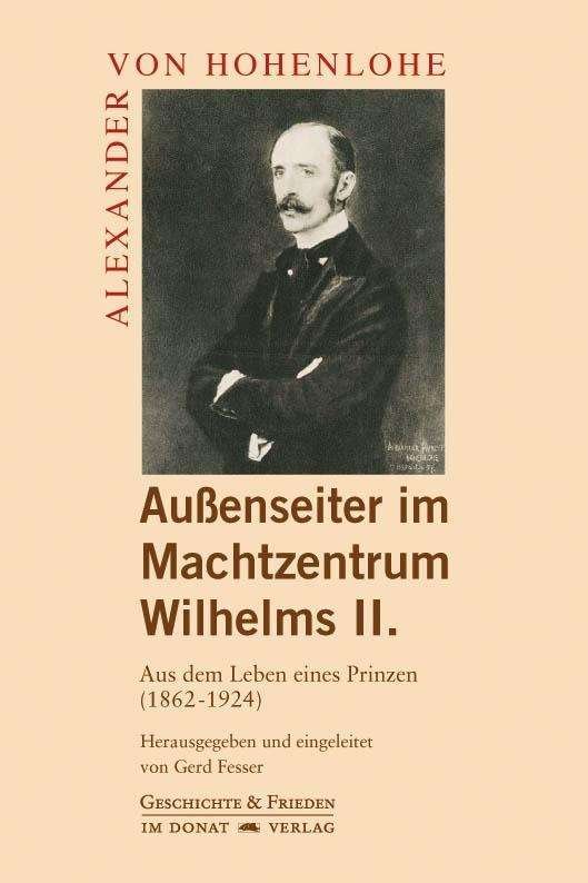 Cover for Hohenlohe · Außenseiter im Machtzentrum W (Book)