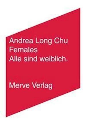 Cover for Andrea Long Chu · Females (Paperback Book) (2021)