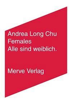 Cover for Andrea Long Chu · Females (Paperback Book) (2021)