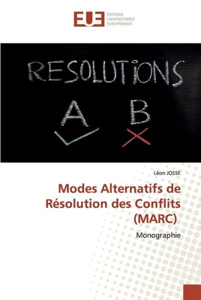 Josse · Modes Alternatifs de Résolution d (Buch) (2020)