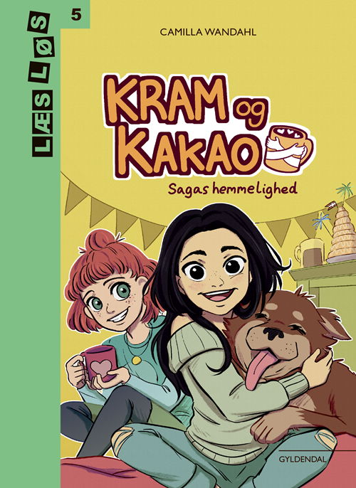 Læs løs 5: Kram og Kakao_Sagas hemmelighed - Camilla Wandahl - Bücher - Gyldendal - 9788702326413 - 2. August 2021