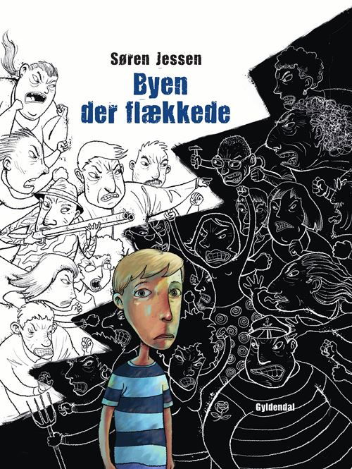 Cover for Søren Jessen · Byen der flækkede (Hardcover bog) [1. udgave] (2023)