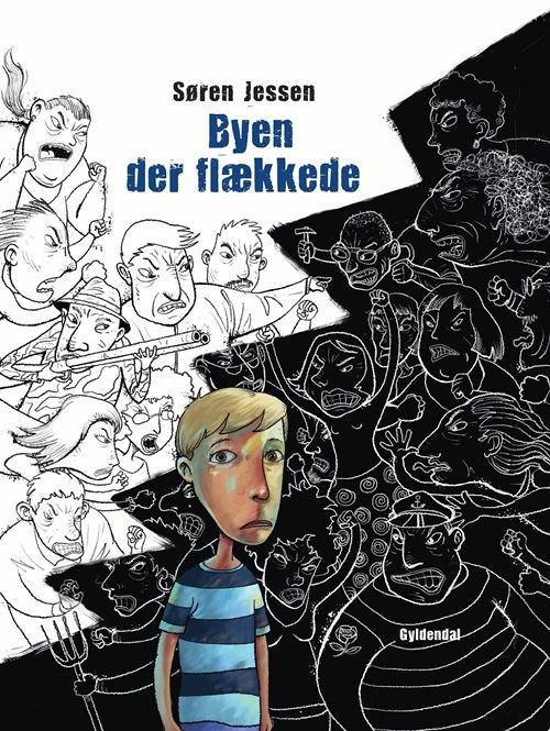 Cover for Søren Jessen · Byen der flækkede (Gebundenes Buch) [1. Ausgabe] (2023)