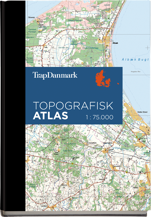 Cover for Ingen Forfatter · Topografisk atlas (Indbundet Bog) [1. udgave] (2017)