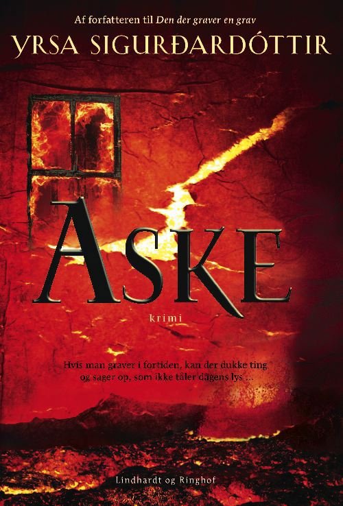 Cover for Yrsa Sigurdardottir · Aske (Innbunden bok) [1. utgave] (2009)