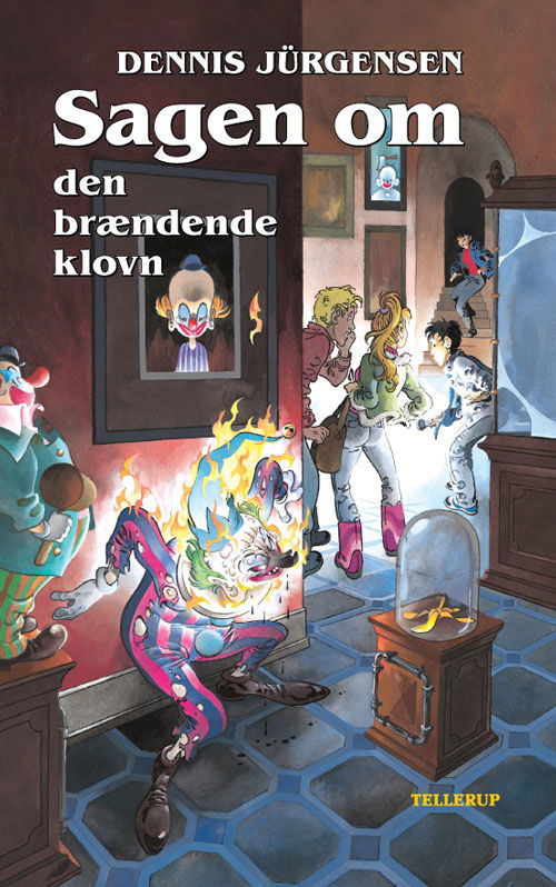 Cover for Dennis Jürgensen · Spøgelseslinien, 5: Sagen om den brændende klovn (Gebundesens Buch) [1. Ausgabe] [Indbundet] (2008)