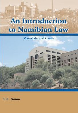 Cover for S K Amor · An Introduction to Namibian Law (Taschenbuch) (2008)