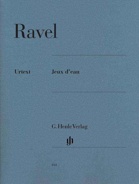 Jeux d'eau,Kl.HN841 - Ravel - Bøker - SCHOTT & CO - 9790201808413 - 6. april 2018