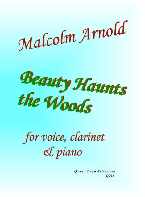 Cover for Beauty Haunts The Woods (Sheet music) (2001)
