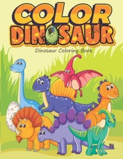 Cover for Barkoun Press · Dinosaur Coloring Book (Paperback Book) (2020)