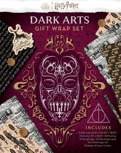 Harry Potter: Dark Arts Gift Wrap Stationery Set - Harry Potter - Insights - Boeken - Insight Editions - 9798886636413 - 24 september 2024