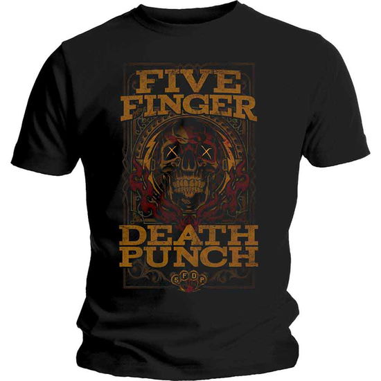 Cover for Five Finger Death Punch · Five Finger Death Punch Unisex T-Shirt: Wanted (T-shirt)