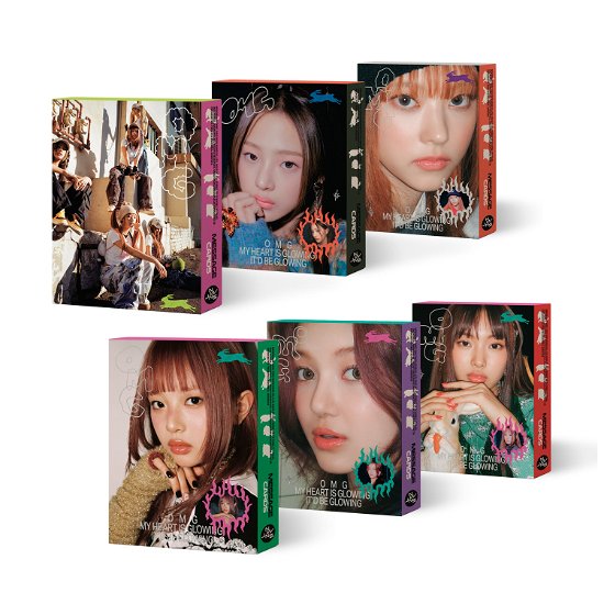 Cover for NEWJEANS · OMG (CD/Merch) [Bundle Message Card edition] (2023)