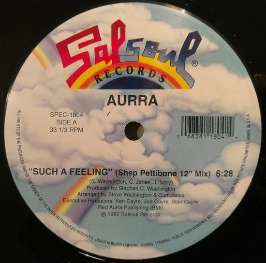 Cover for Aurra · Such a Feeling (7&quot;) (2013)