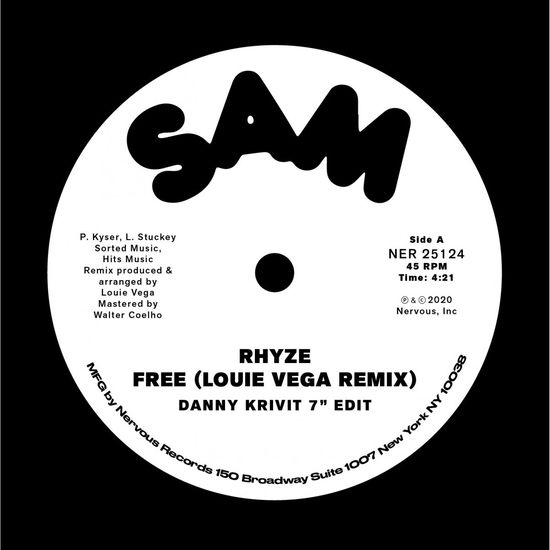 Cover for Rhyze · Free (LP) (2020)