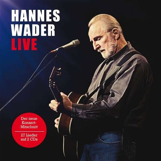 Live - Hannes Wader - Música - UNIVERSAL MUSIC - 0602547528414 - 25 de setembro de 2015
