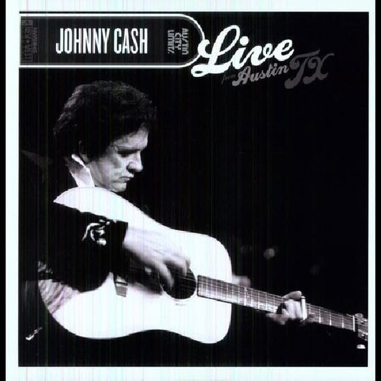 Cover for Johnny Cash · Live From Austin. Tx (Green / Black Marble Vinyl) (LP) [Limited edition] (2024)