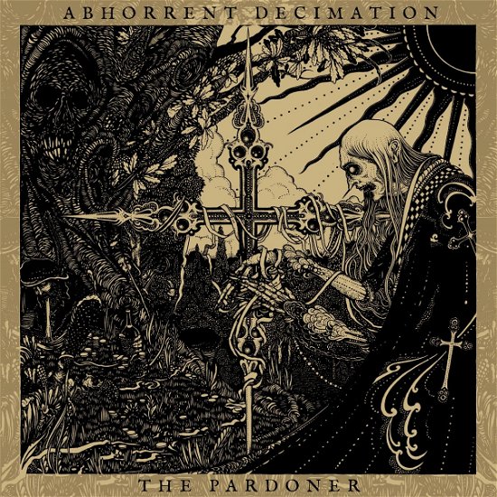 Cover for Abhorrent Decimation · The Pardoner (Gold Marble Vinyl) (LP) [Coloured edition] (2017)