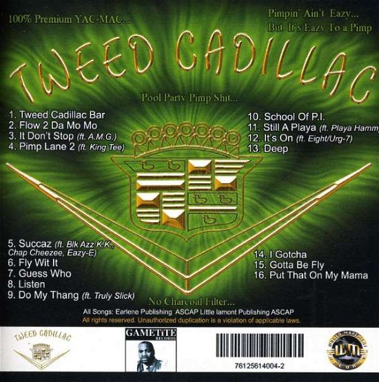 Cover for Tweed Cadillac · Toast 2 Tha Fools (CD) (2012)