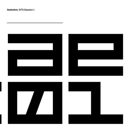 Cover for Autechre · Nts Session 1 (LP) [Standard edition] (2022)
