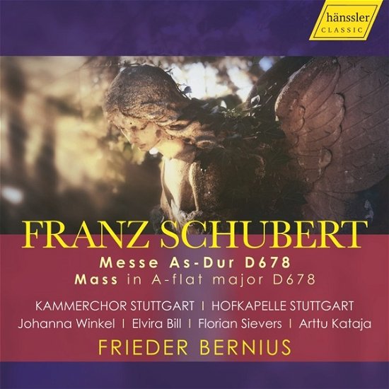 Cover for Hofkapelle Stuttgart / Kammerchor Stuttgart / Johanna Winkel / Elvira Bill / Florian Sievers / Arttu Kataja · Franz Schubert: Mass In A-Flat Major D678 (CD) (2023)